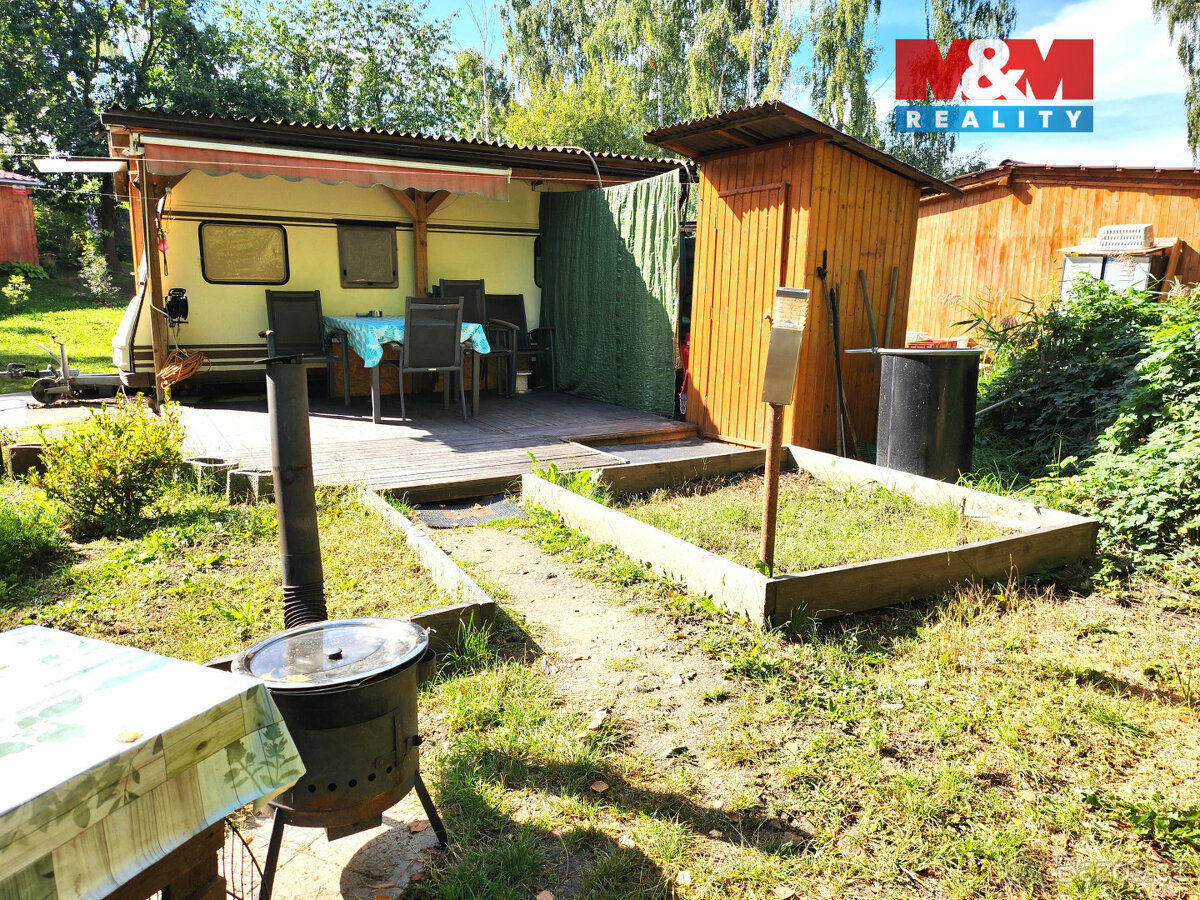 Prodej, karavan s dřevěnou přístavbou, Hradec u Kadaně - 16