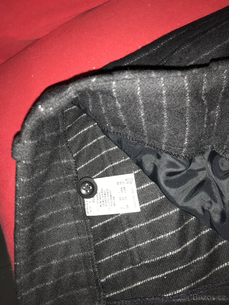 Prodám kostým - sako, sukně, kalhoty - 16