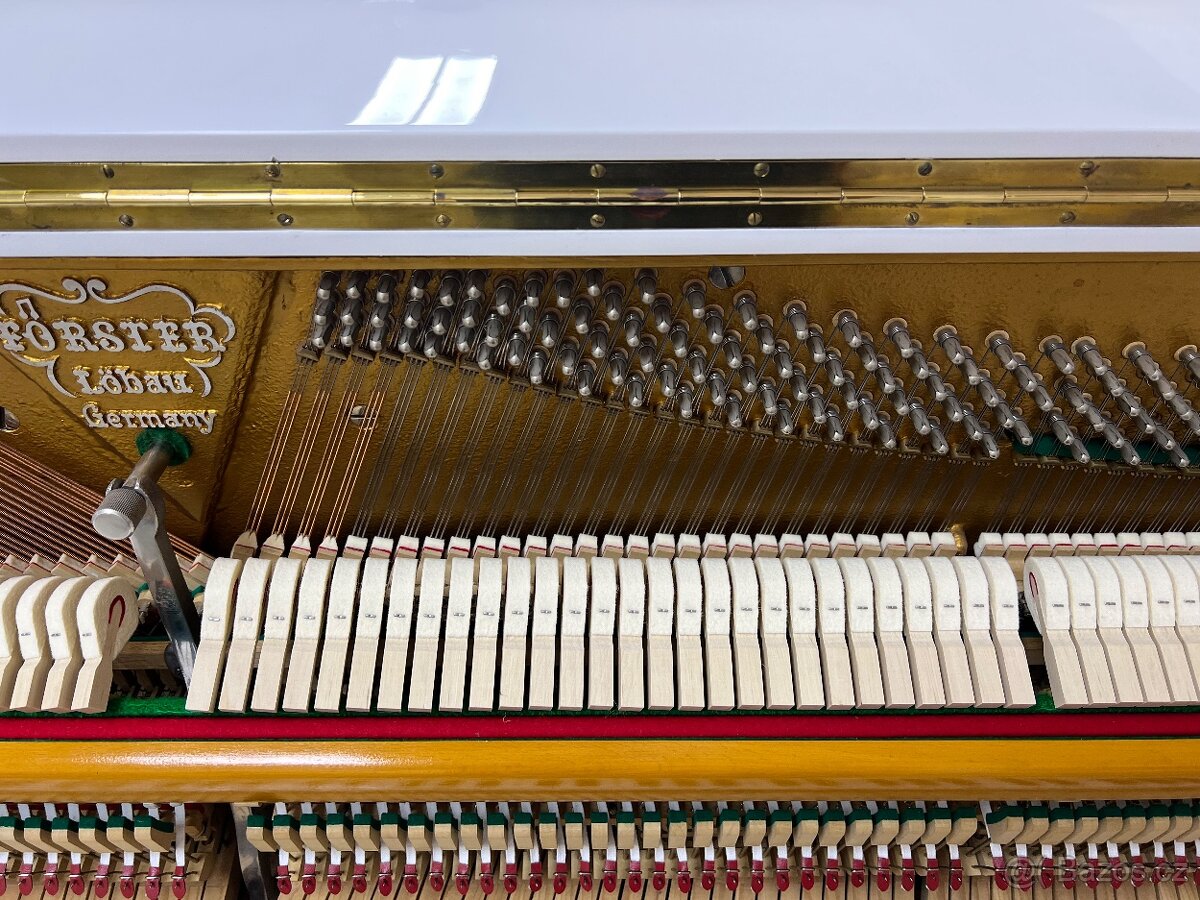 Německé pianino August Forster - Lobau po opravě, se zárukou - 16