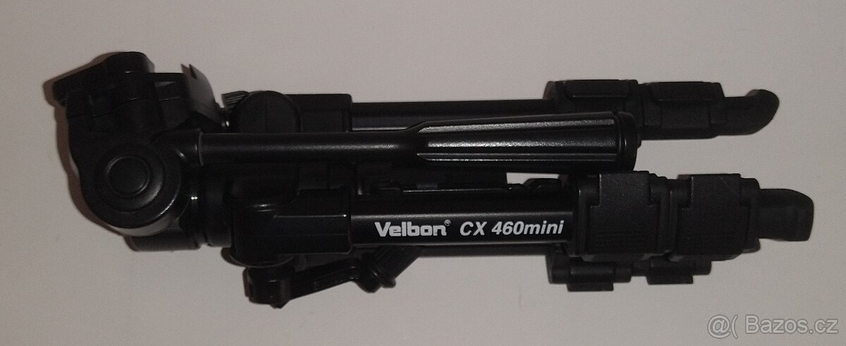 Blesk Topca 330 CTX, stativ VELBON CX 460mini, kovový stativ - 16