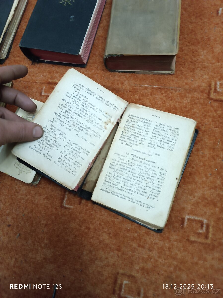 Kancionál, modlitby, misál, zpěvník - 16