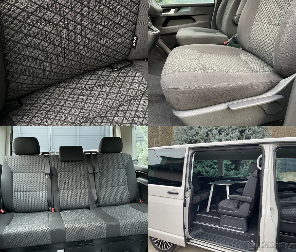 VW Multivan T6.1 DSG 2.0TDI 110kw ASCOT GREY DPH kamera - 16