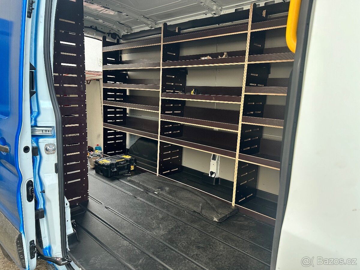Regály, vestavba do Dodávky,furgon, CNC - 16