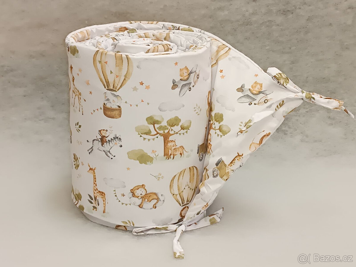 Nový mantinel do postýlky mix vzorů - 16