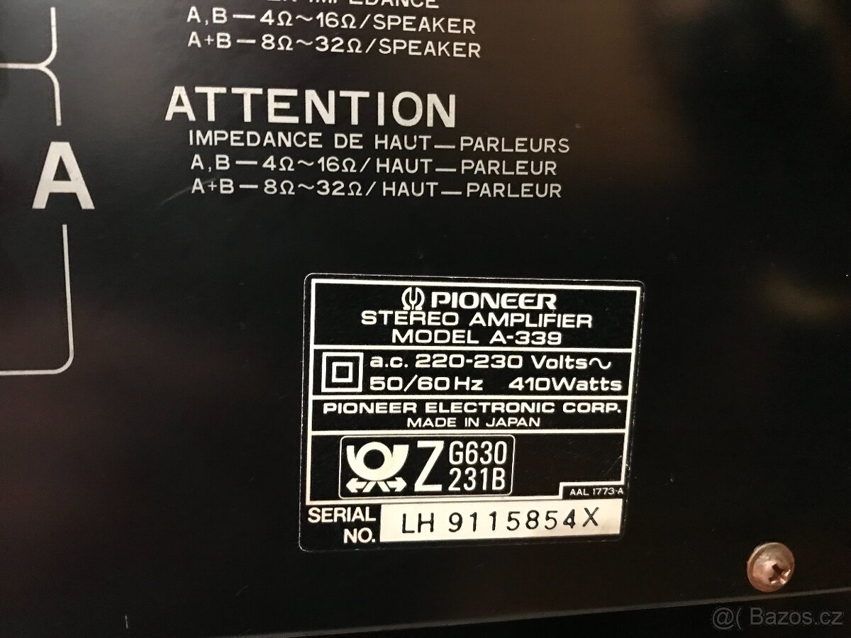 Pioneer A-339/337 - 16