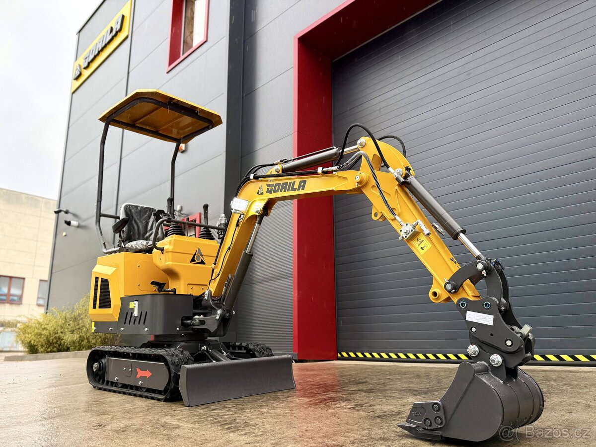 Pásový minibagr G10S I LITE 2026 - najeto 2mth AKCE lžice ZD - 16