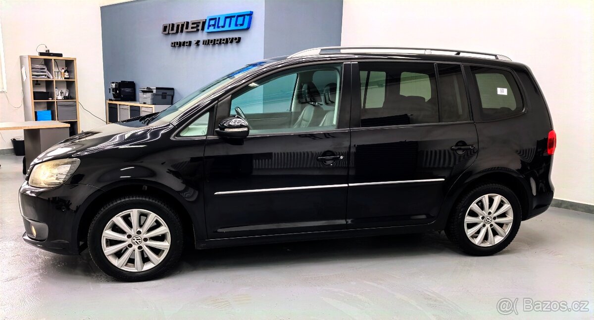 VW TOURAN 2.0 TDI 125KW,DSG, HIGHLINE,KAMERA, KŮŽE, TEMPOMAT - 16