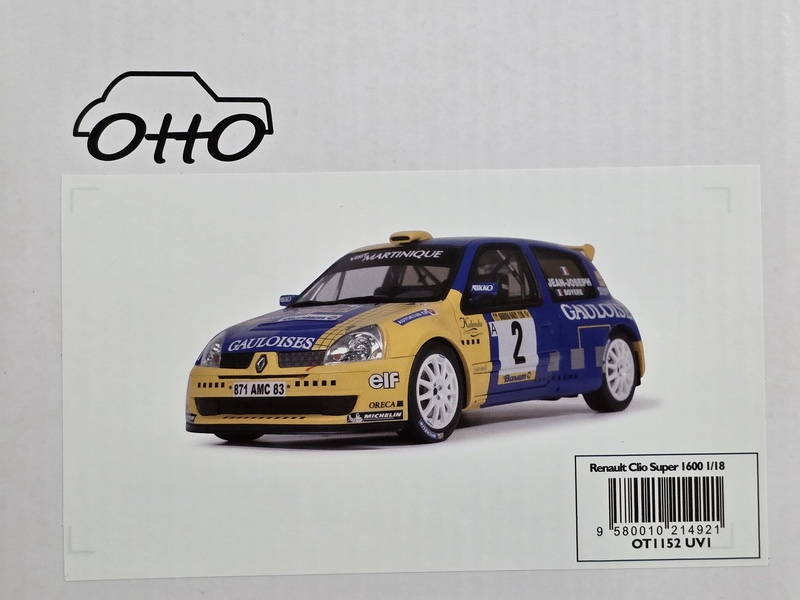 Renault Clio S1600 Barum Rally Zlín 2004 1:18 OttoMobile - 16