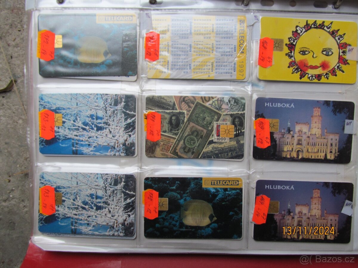 České tel.karty II. - 16
