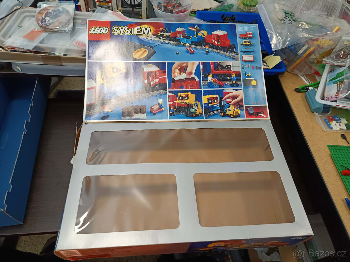 LEGO Train 9V Load N' Haul Railroad +návod +box - 16