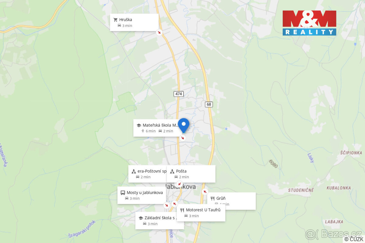 Prodej pozemku k bydlení, Mosty u Jablunkova - 16