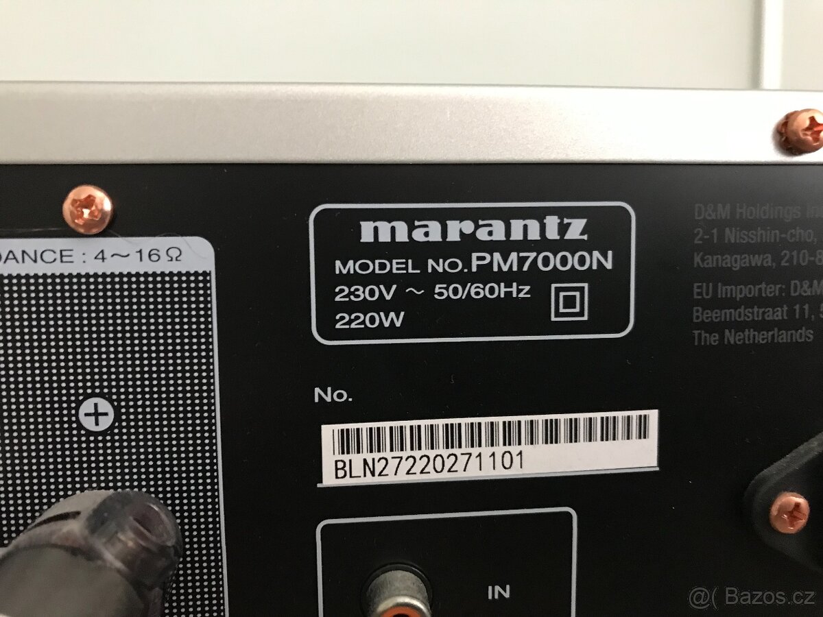 Marantz PM7000N Nový-Krabice návody - 16