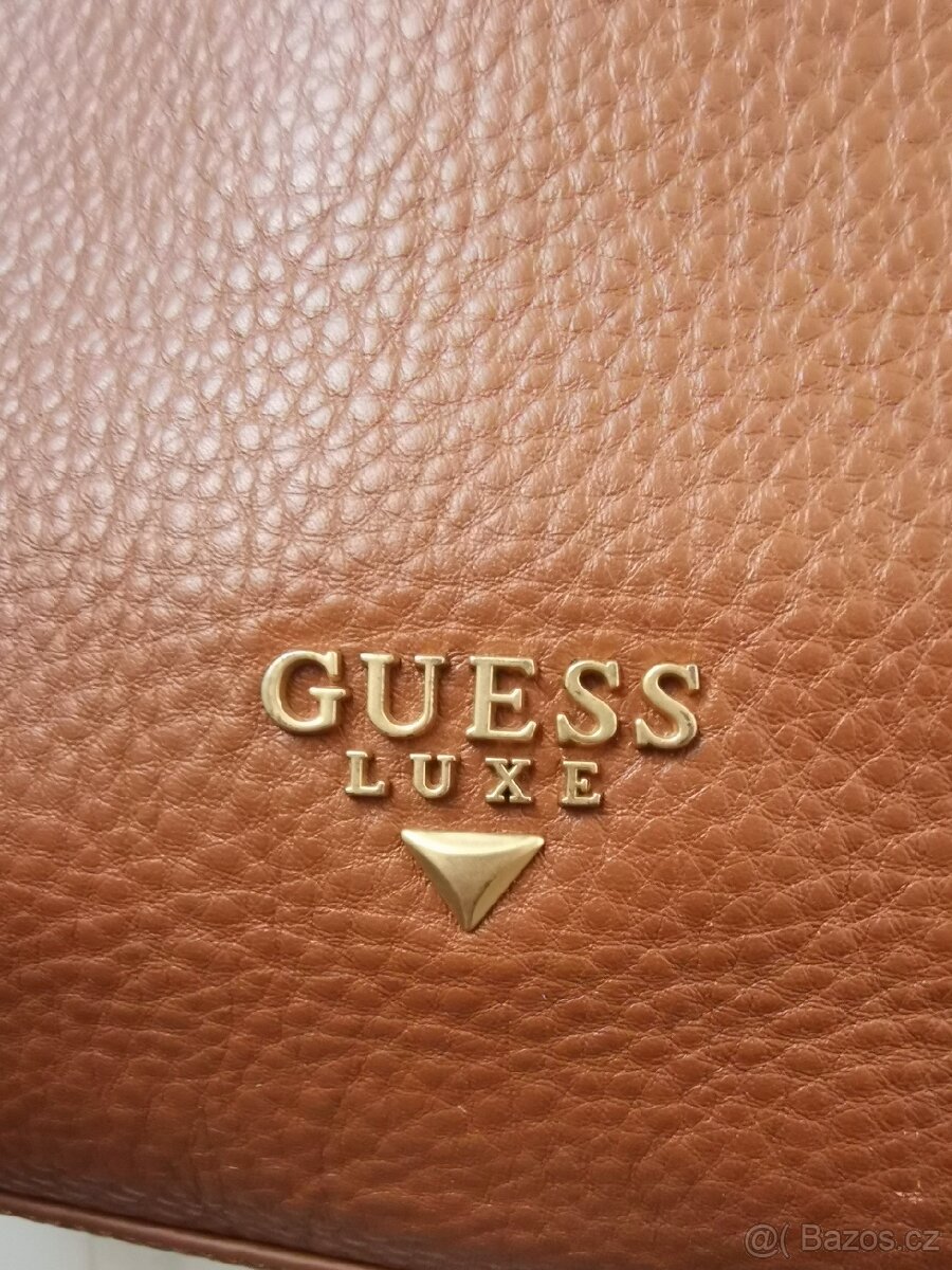 Guess originál kožená kabelka - 16