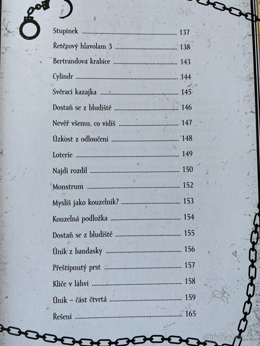 Nová kniha Houdiniho kouzelnické hlavolamy - 16