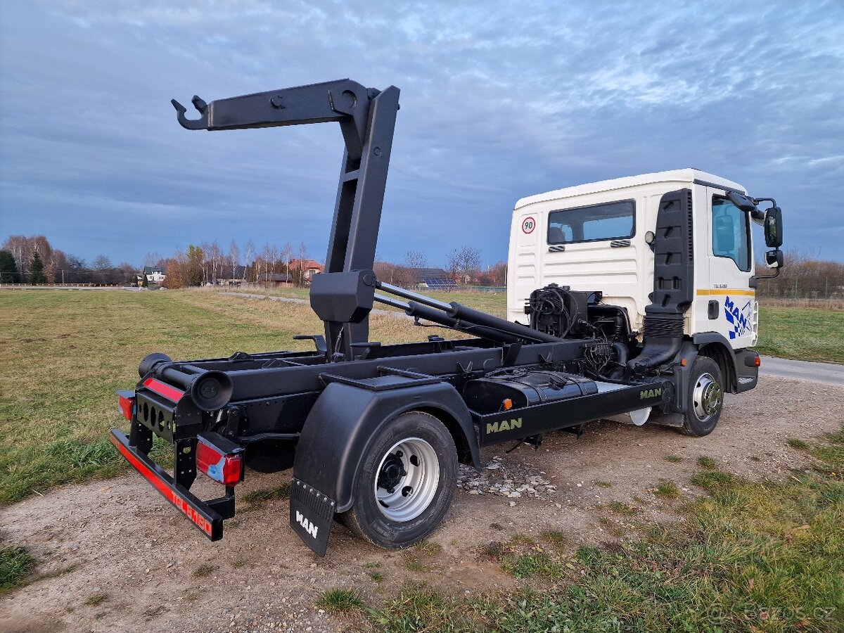 MAN TGL 8.180 HÁKOVÝ NOSIČ KONTAJNEROV EURO-5 - 16