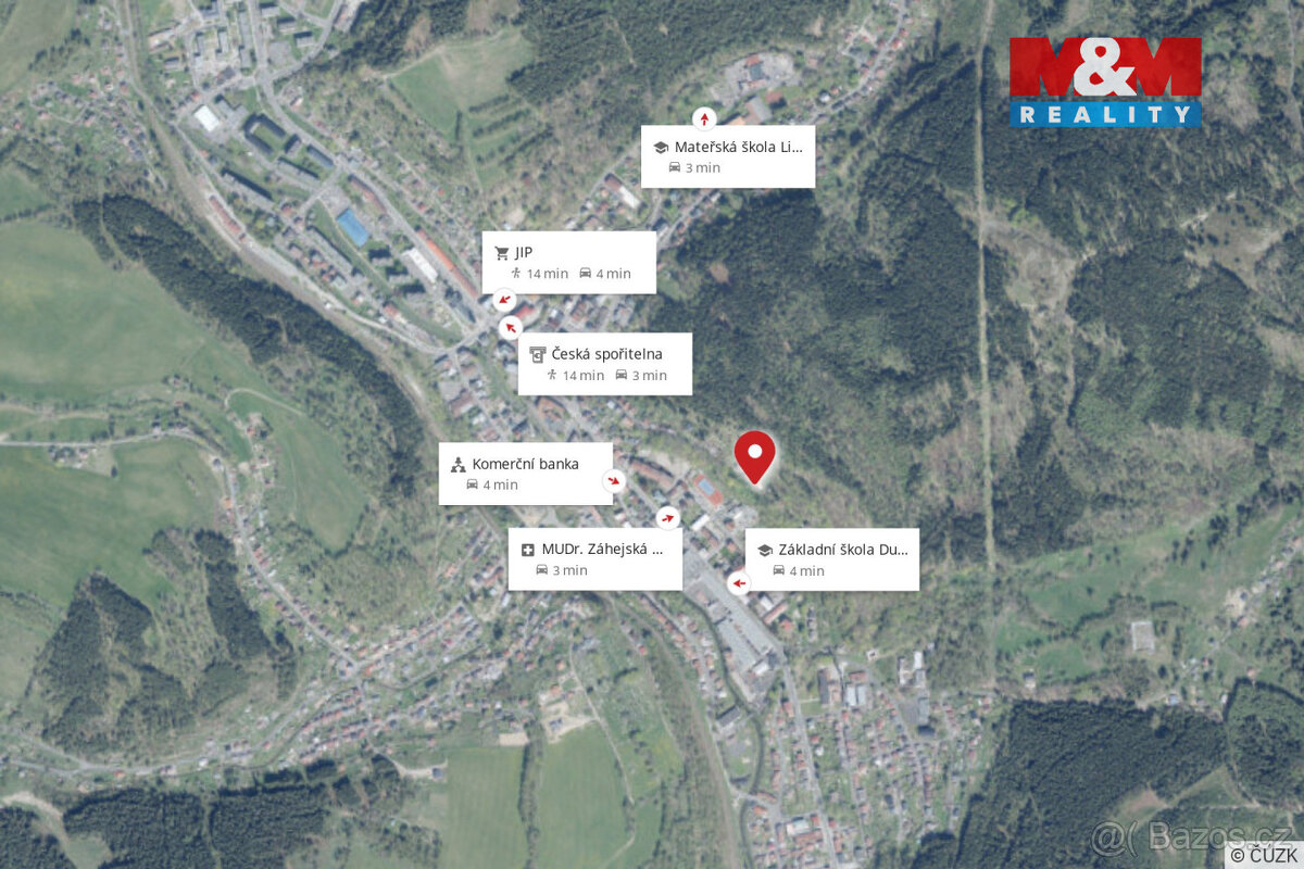 Prodej bytového domu, 305 m², Kraslice, ul. Sadová - 16