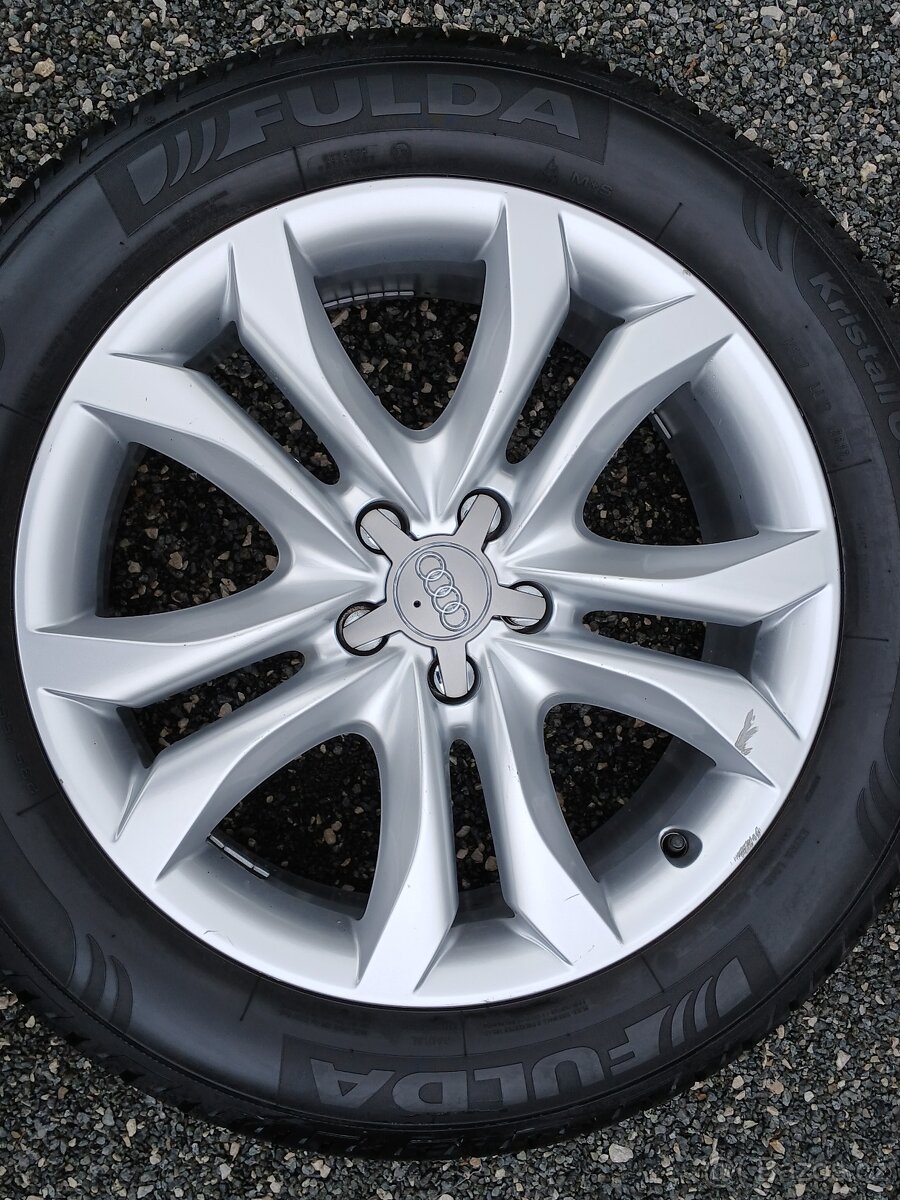 Zimní orig alu Audi Q5 Fulda 235/55/19 super vzorek 8mm - 16