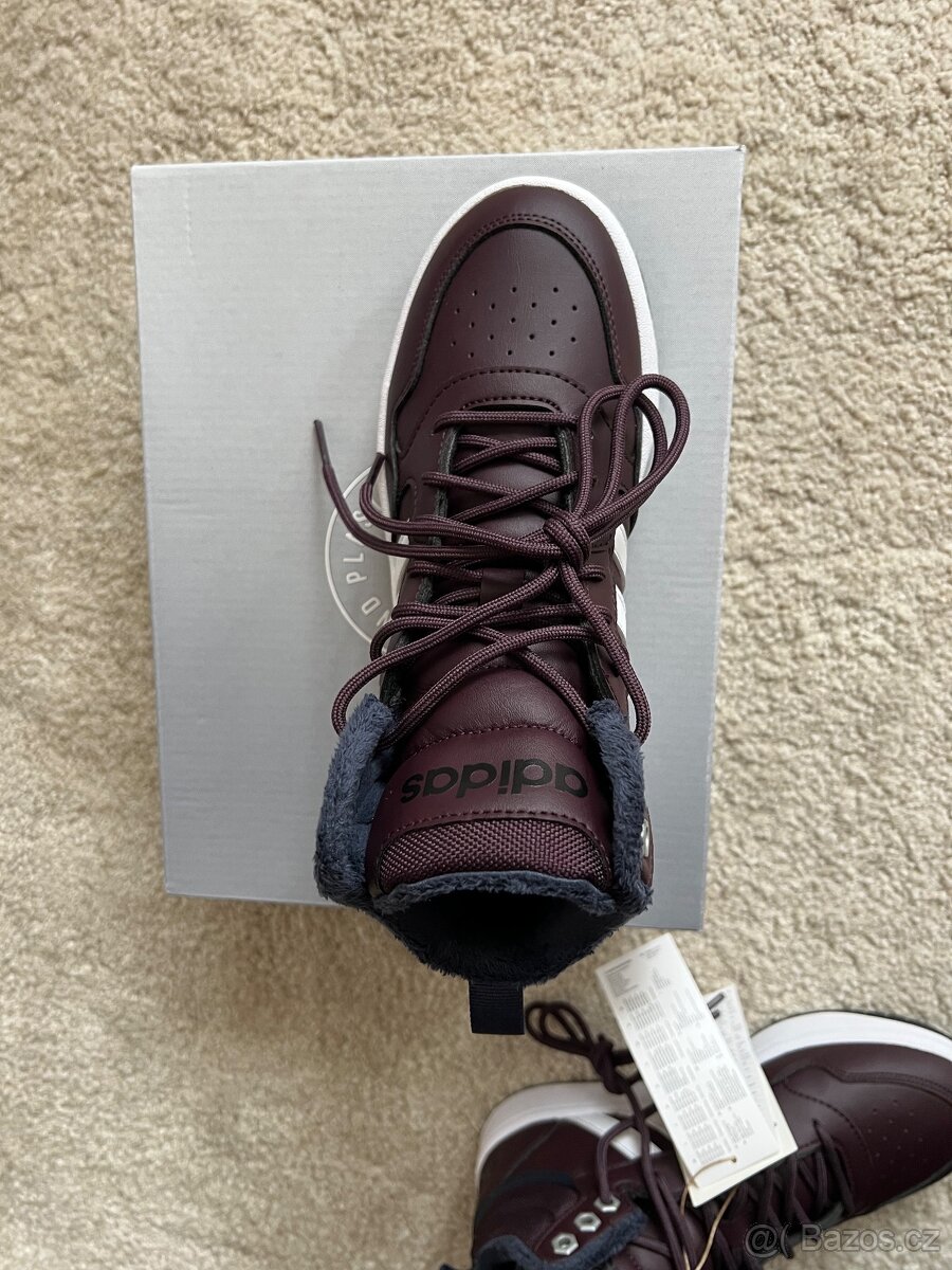 Adidas HOOPS 3.0 MID WTR dámské 38 zimni zateplené - 16