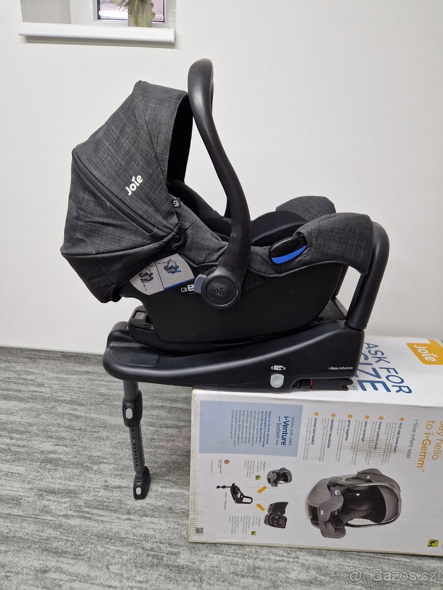 Kočárek Joie Mytrax - korba, vajíčko, sporťák, základna do a - 16