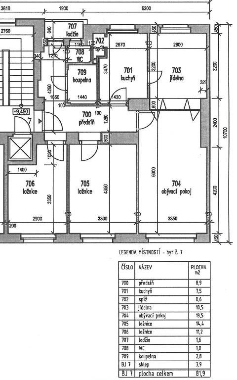 Prodej družstevního bytu o velikosti 3 + 1, Praha - Dejvice - 16