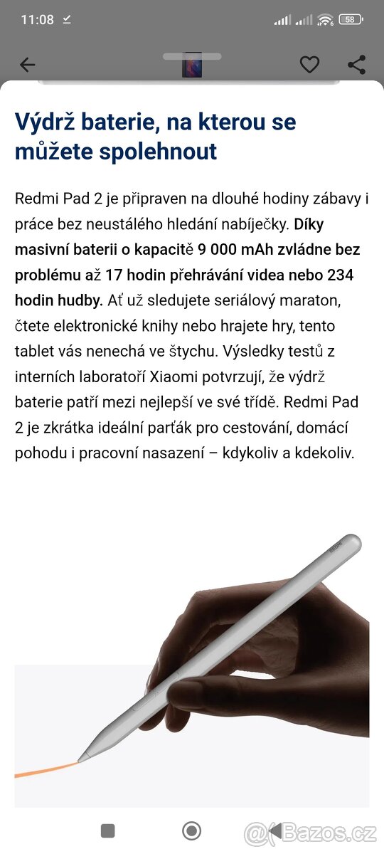 Xiaomi Redmi Pad 2 Wifi 8GB/256GB Graphite Gray - 16