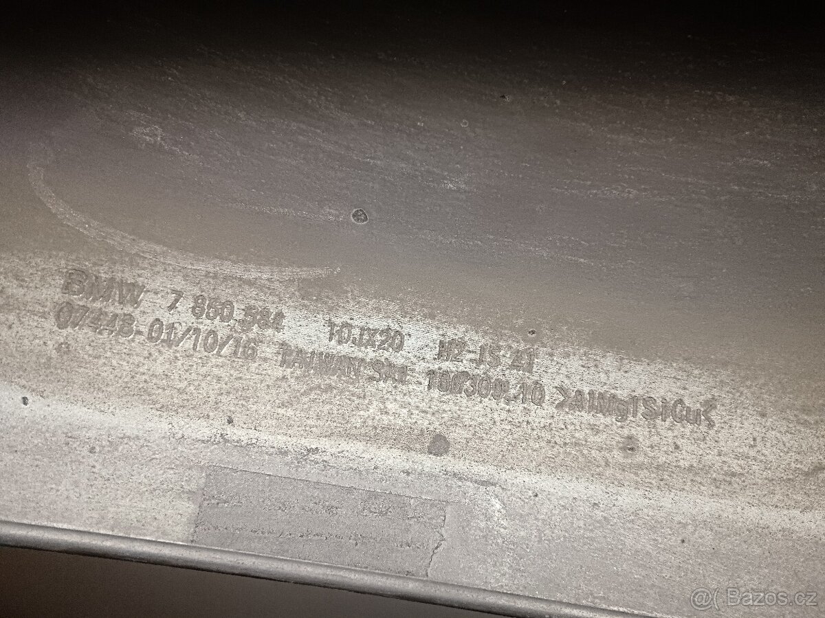 20" dvourozměrná KOVANA BMW Styling 649 V-Spoke,INDIVIDUAL - 16