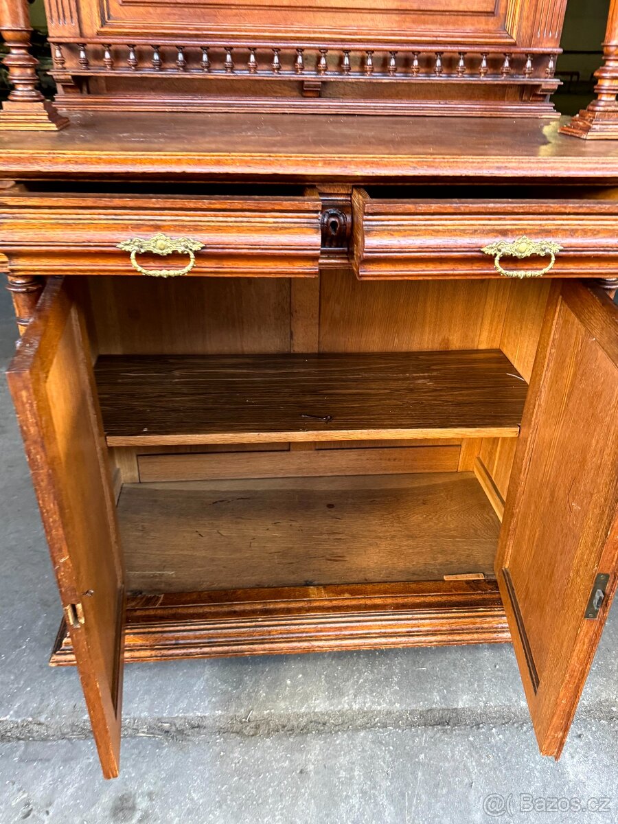 Starožitný příborník / kredenc (132019) - 16