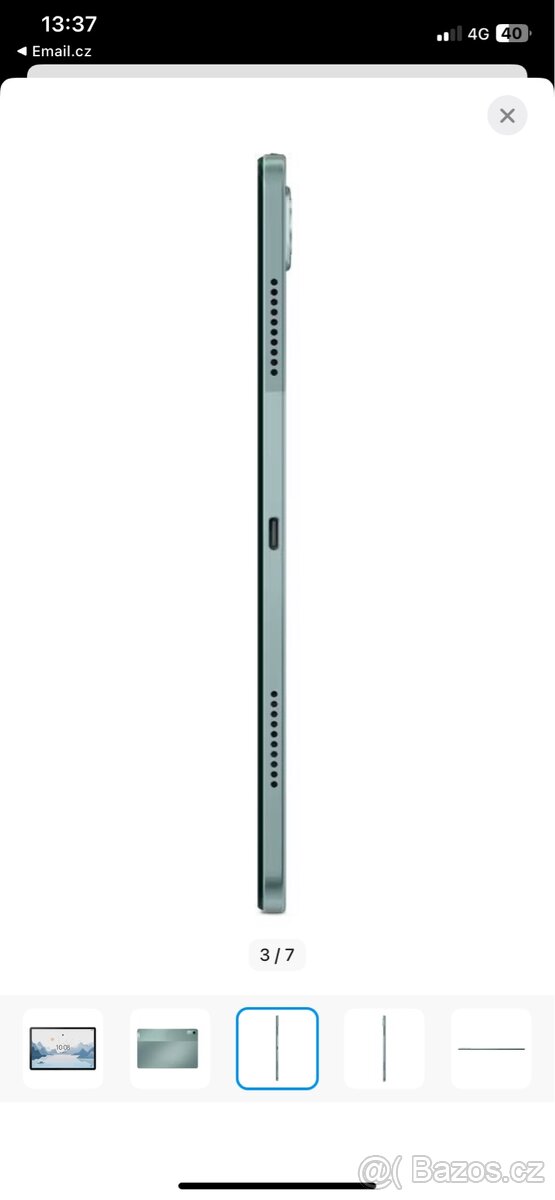 Tablet Lenovo 12,7’’ + kryt - 16