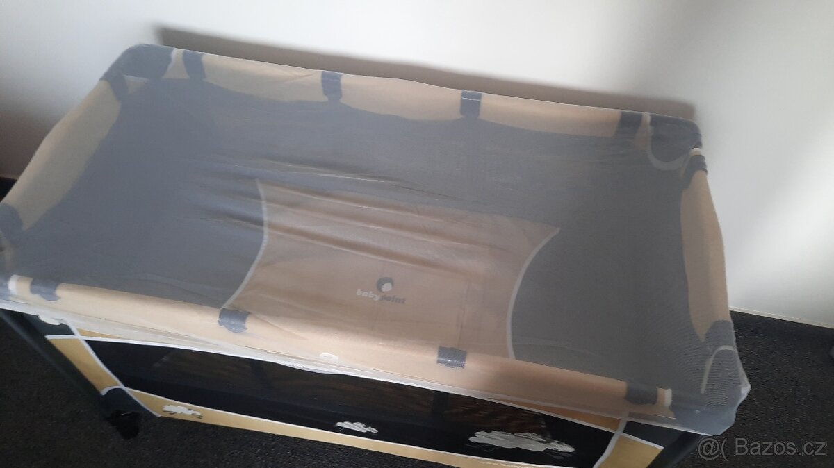Cestovní postýlka +patro, pult a síť - 16