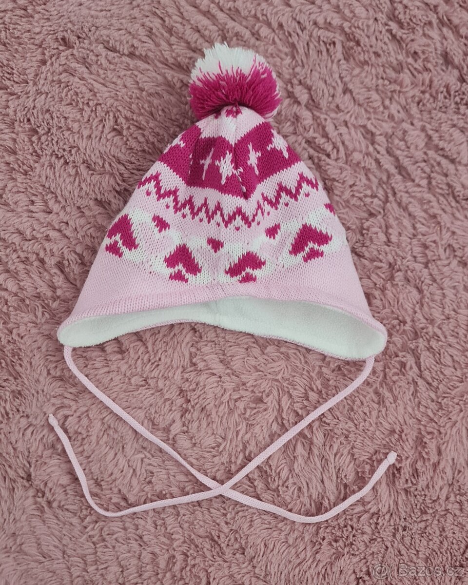 dívčí zimní kombinéza Tchibo vel. 86/92 + zdarma čepice - 16