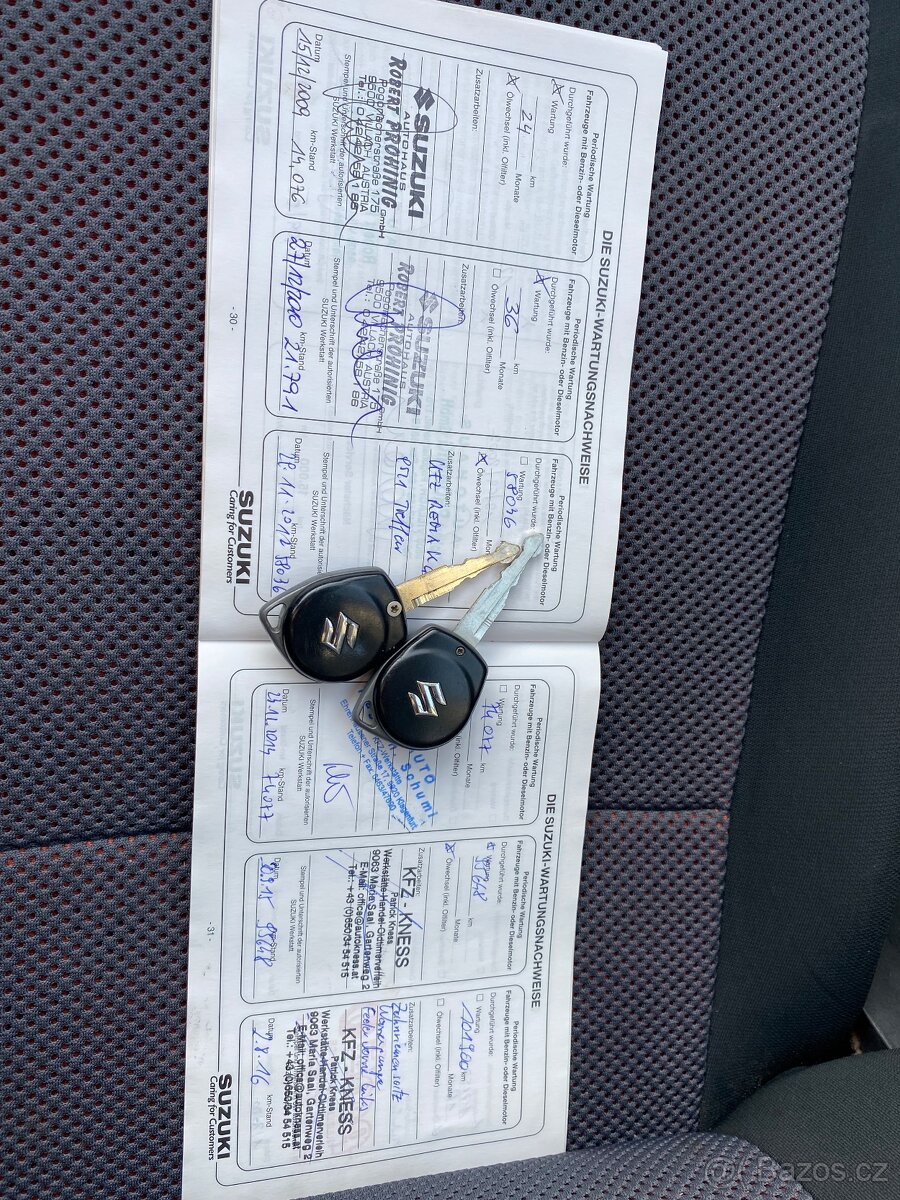 SUZUKI SX4 1.9 88KW 4WD 2007 ZACHOVALÁ - 16