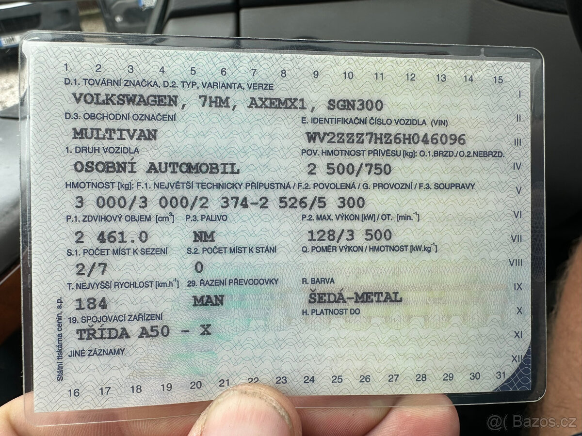 VW MULTIVAN 4motion 2,5TDi 128kw - 16