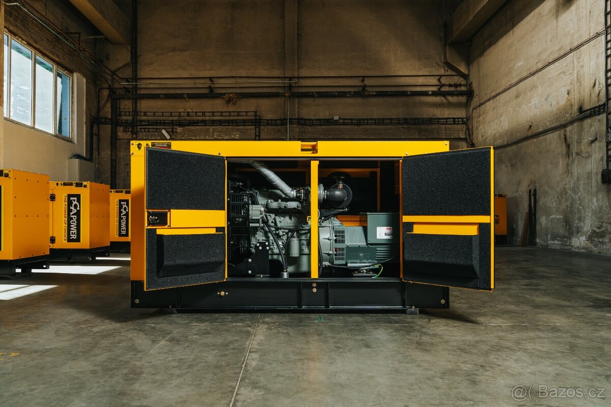 Naftová elektrocentrála PCA POWER PDE-44 kVA s ATS. - 16