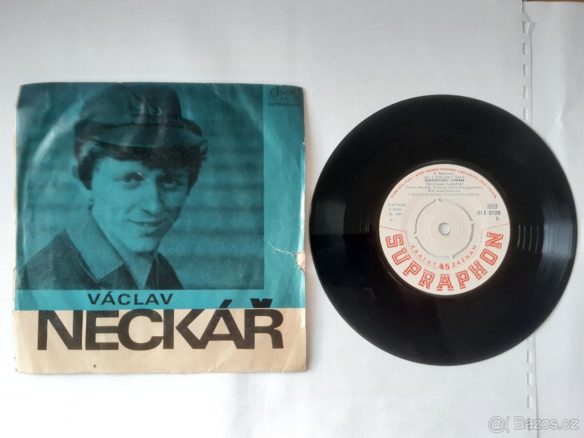 Prodám 35 ks vinylových singlů SP - 16