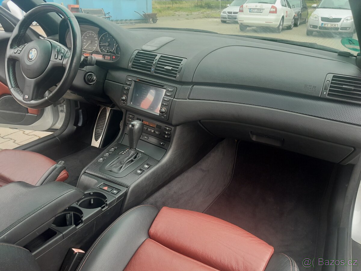 BMW 3 E46 cabrio, 325Ci, r. v. 2000, automat, hardtop, kůže - 16