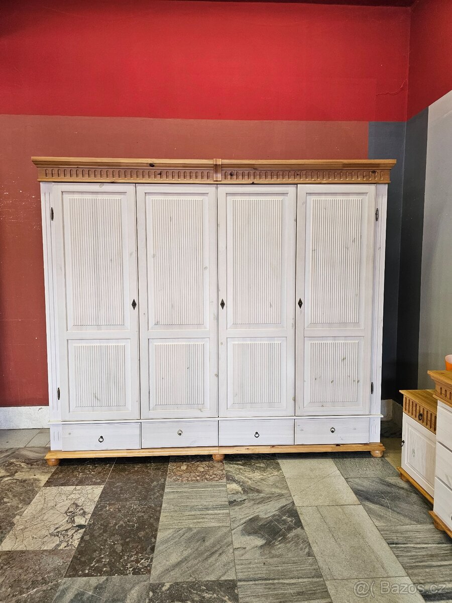 Ložnice postel s úložným prostorem Celodřevená - 16