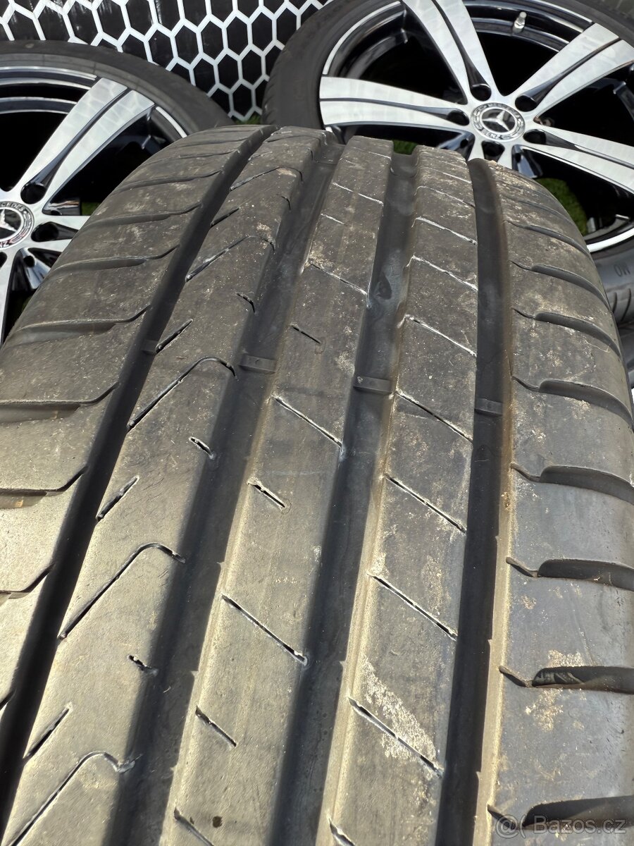 Originál alu kola Mercedes 5x112 R18 C-Class DVOUROZMĚR W206 - 16