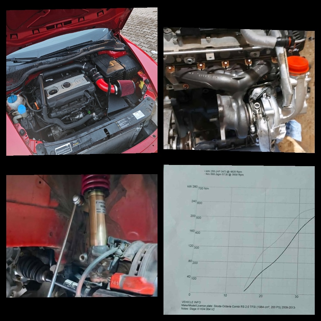 Skoda octavia 2 rs 2.0 tsi 147kw (255kw) cist - 16