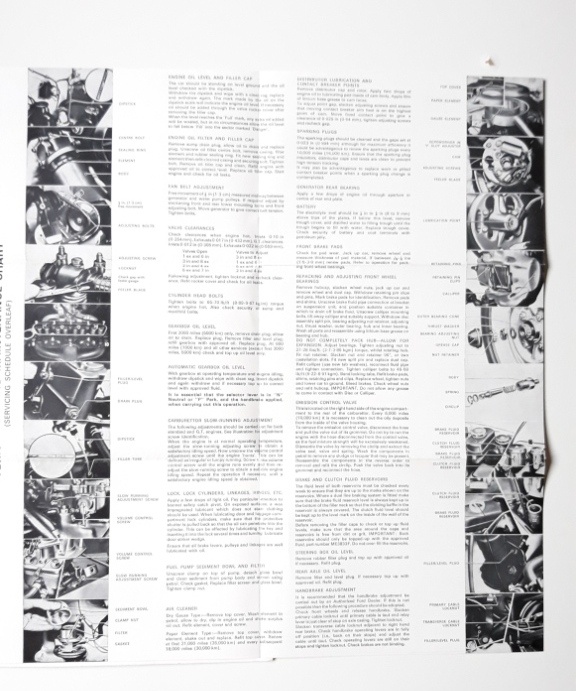 Dobové retro prospekty, manuály Ford Taunus, Cortina, Consul - 16