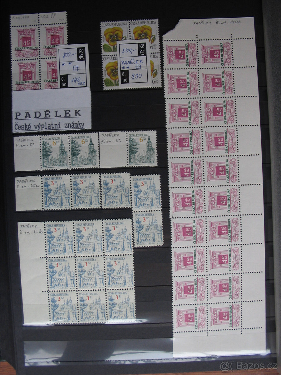 Sbírka známek ČR 1993-2015 - neražené. DORUČENÍ ZDARMA. - 16