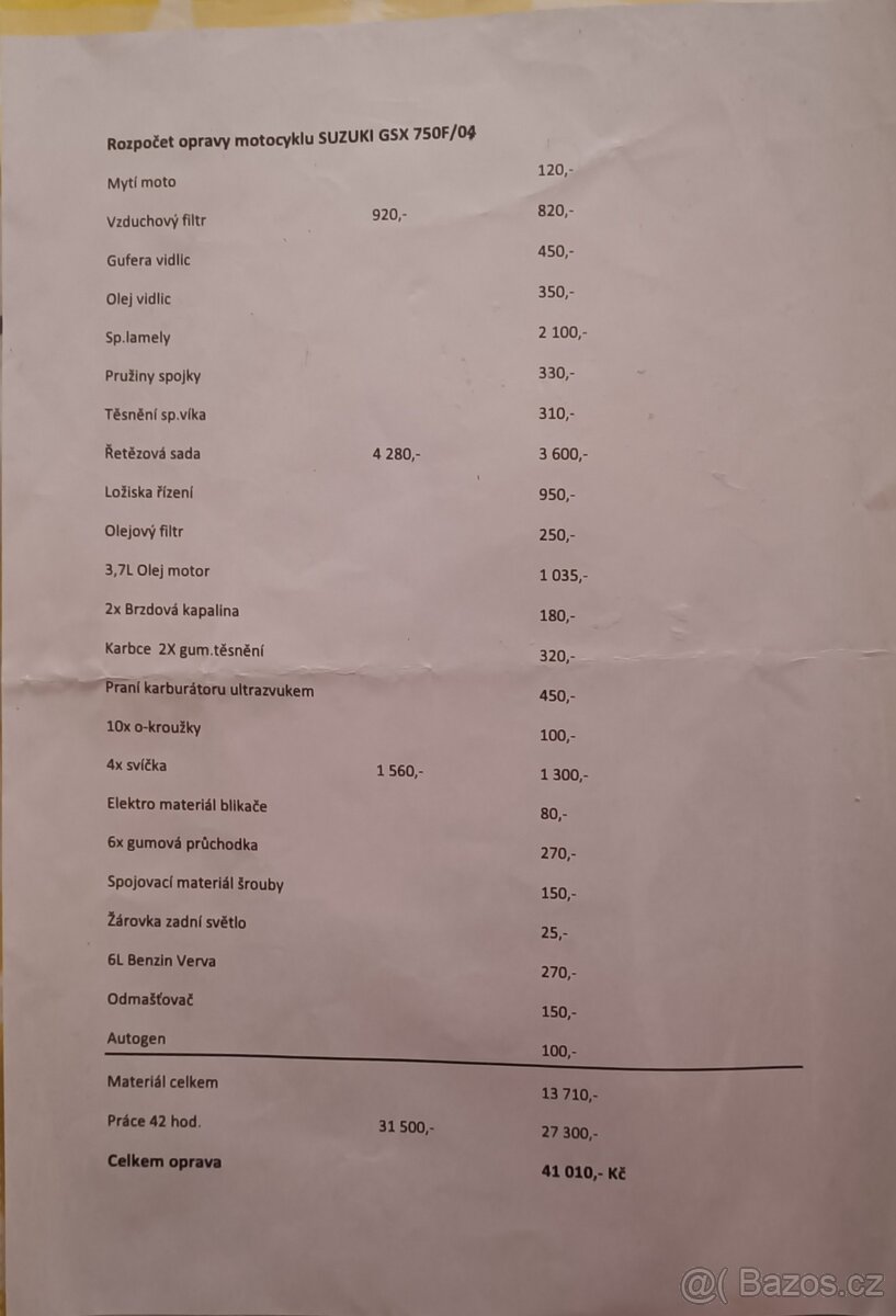 Suzuki GSX 750f katana - 16