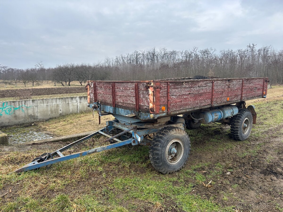 Traktorová vlečka, sklápěcí přívěs - 16