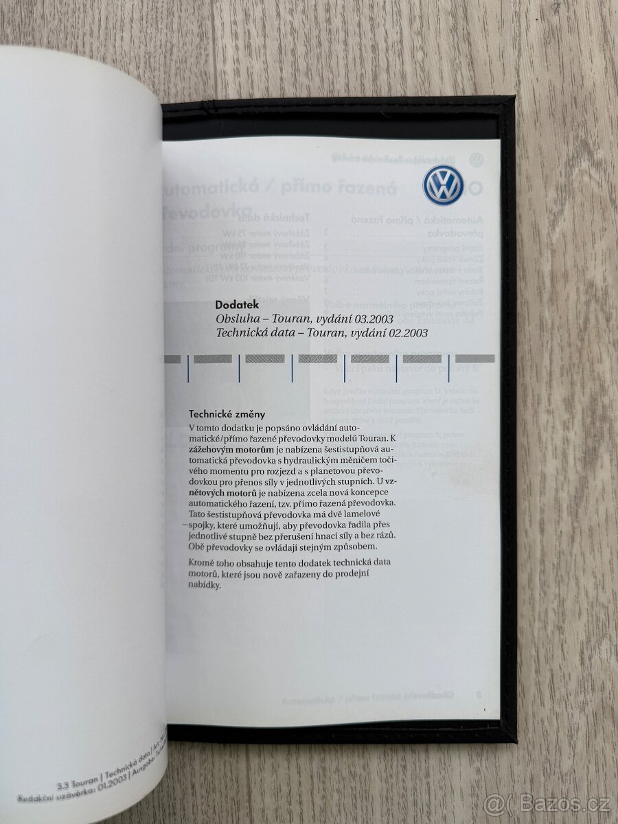 VW Sharan a VW Touran prospekty - 16