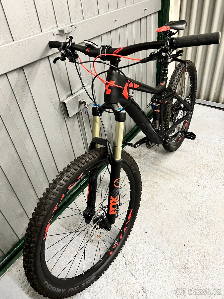 Carbonové kolo CUBE STEREO 140 C:62 Race 27,5 TOP STAV - 16