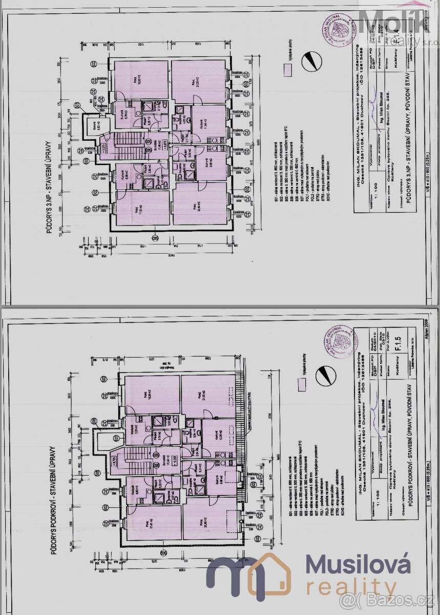Prodej bytového domu 760 m2, pozemek 154 m2 - 16