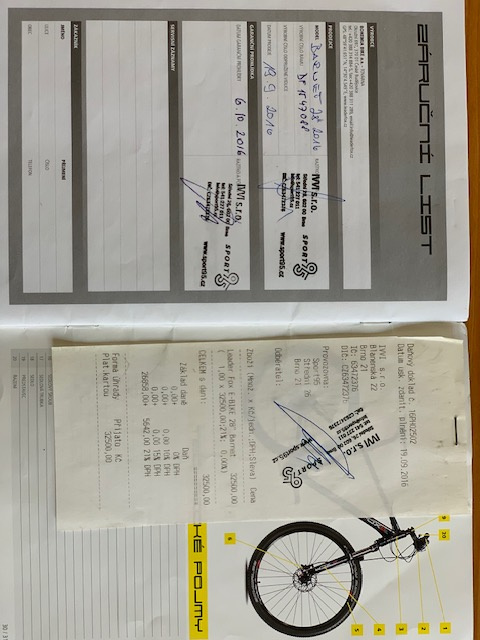 Prodám pánské elektrokolo Leader Fox - 16