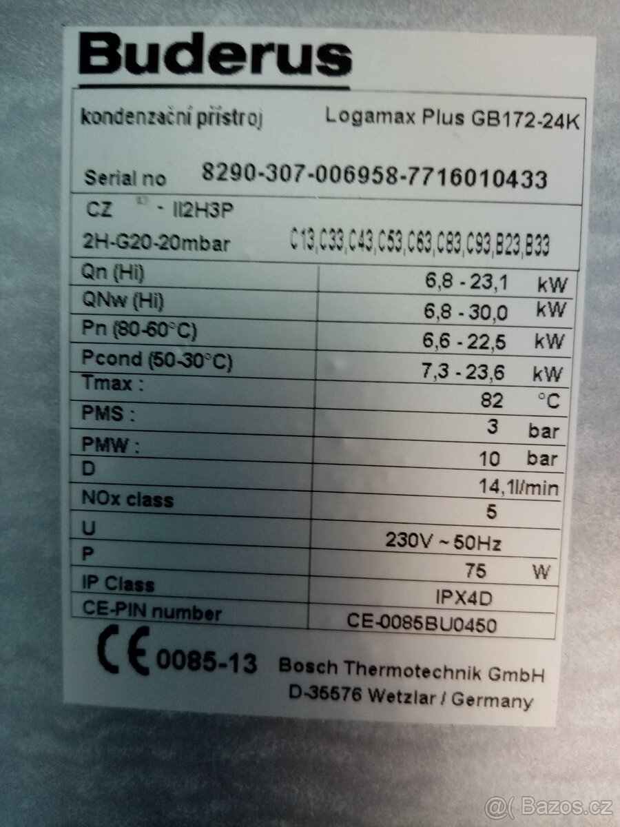 BUDERUS Logamax Plus GB172-24K - 16