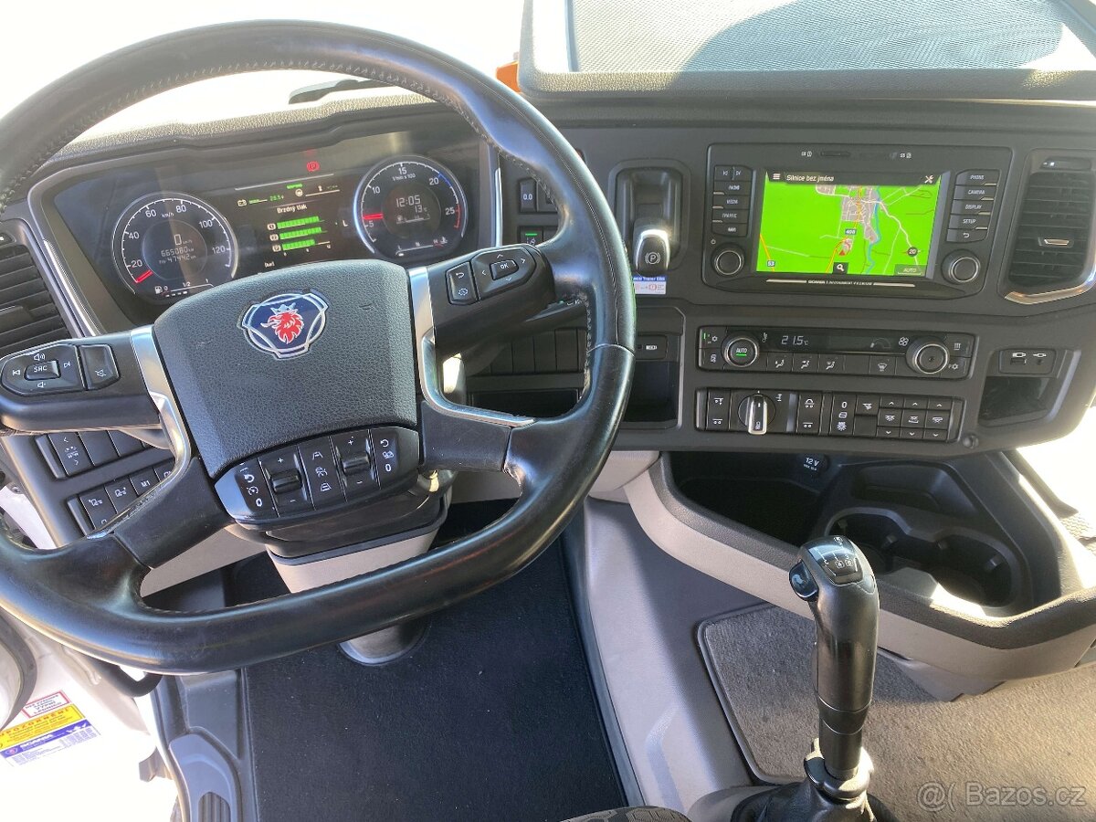 SCANIA R500 6x2 tandem plato + vlek - 16