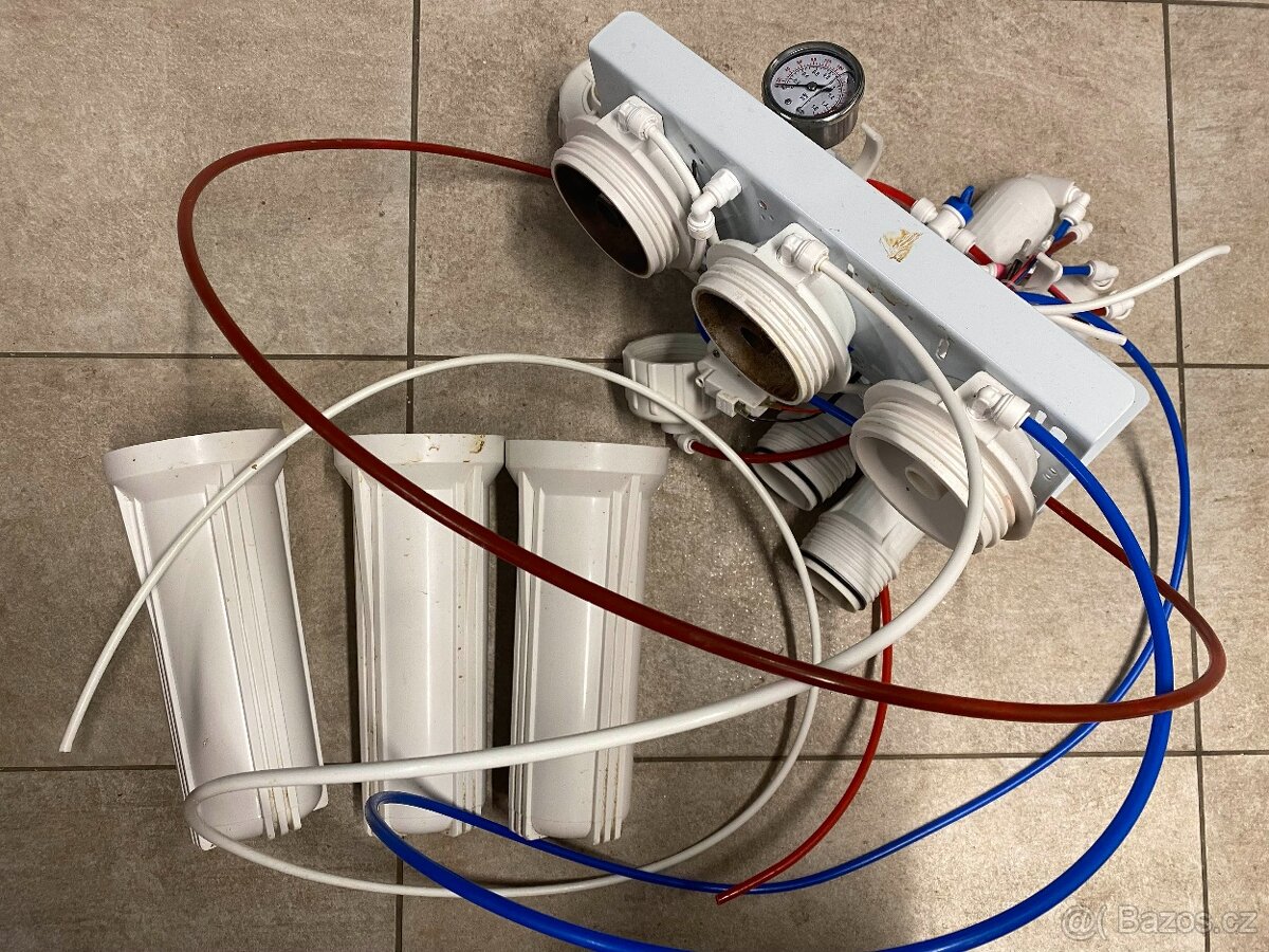 Osmóza 2x membrána + čerpadlo - 16