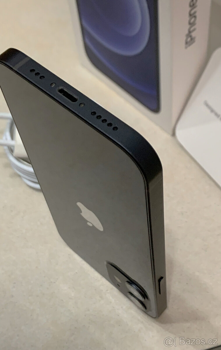 🍏 Apple iPhone 12 128GB - Black (12m. ZÁRUKA) + MEGA DÁRK - 16